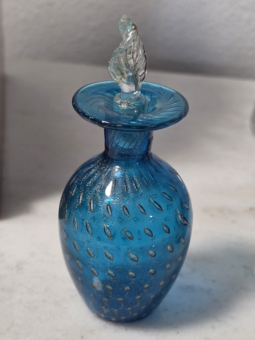 Vintage Murano Art Glass Perfume Bottle